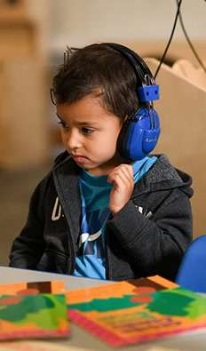 Child learning at Yuma Pre-School